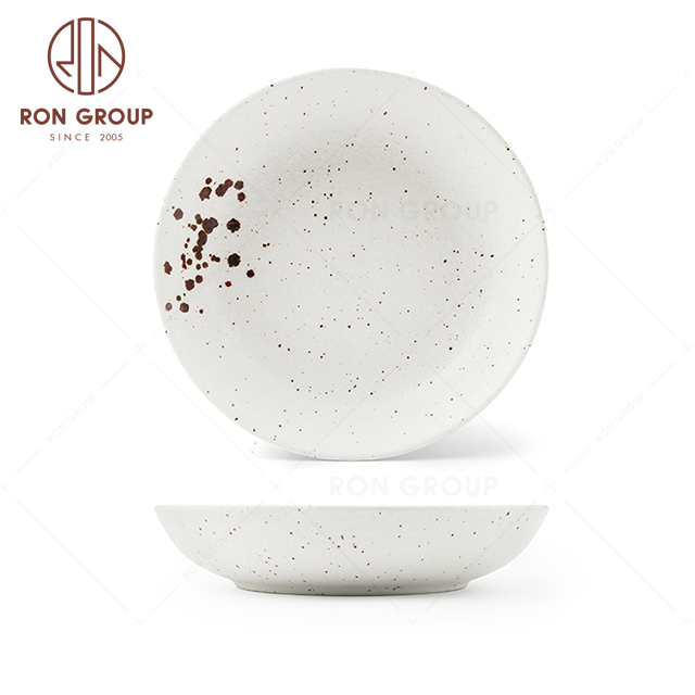 RNPC609-06033 Wholesale Splash ink Style Restaurant Hotel Bar Cafe Wedding Deep Dish