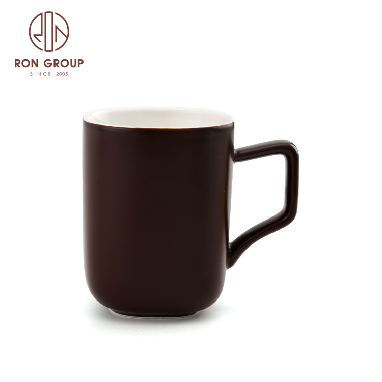 Custom assorted colors hand made coffee mug glazed colorful tea cup and saucer ceramic