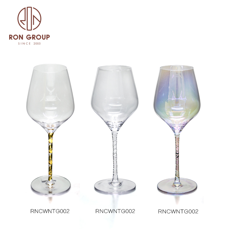 Special design unique wine glasses champagne flute glass champagne glasses wedding