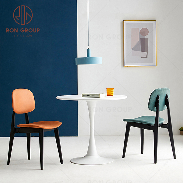 RonGroup Indoor  Furniture Leisure Plastic Chair  With Cushion ( 6 colors)  RNFP124-6