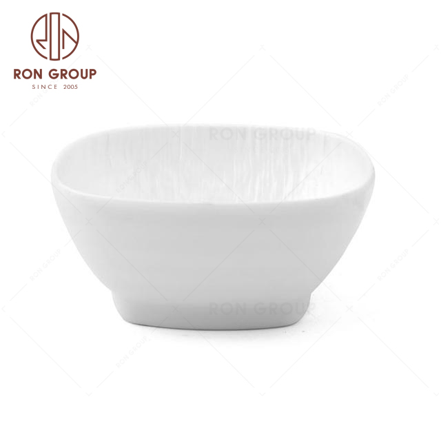 MN014 High quality restaurant hotel club bar banquet party wedding prefered daytime Melamine Square bowl