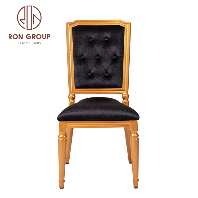 High End wedding aluminum stacking banquet chair aluminum chair for sale