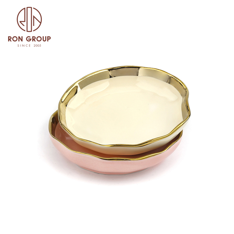 OEM wholesale high quality food grade small marble dish plate sauce dish for hotel wedding