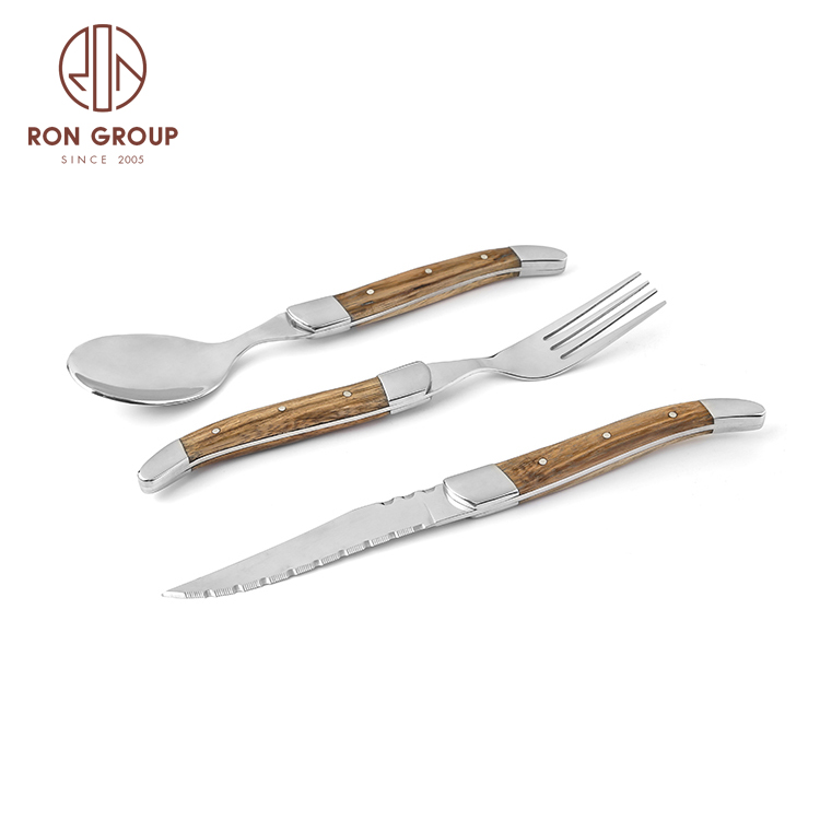 Elegant 304 Stainless Steel Dinnerware wedding party Cutlery Set