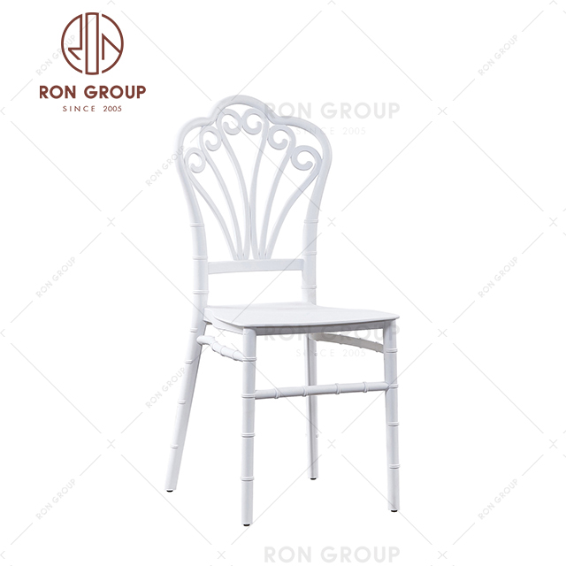 wedding banquet reception furniture resin chairs 