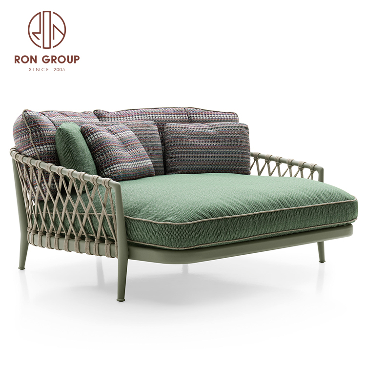 Hotel Patio pool furniture French antique sun lounge chaise lounge outdoor 
