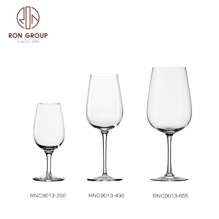 Amazon Hot Sale Crystal Clear Glass Wine Glass Cup For Wedding Reception