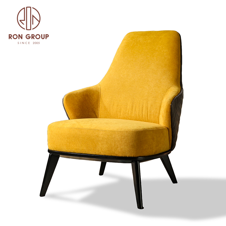 Restaurant modern lazy chair clubhouse lounge chair restaurant leisure chair 