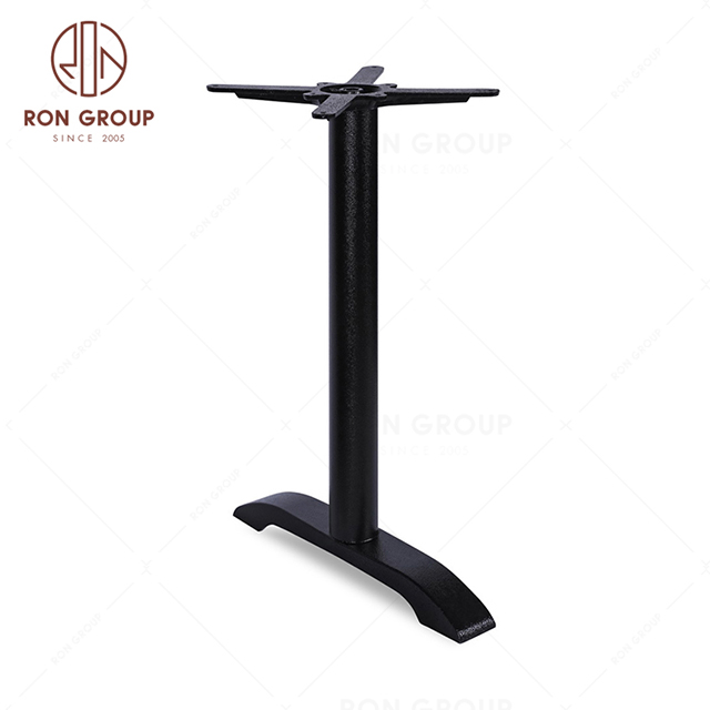 Hot Selling Products Black Powder Coated Cast Iron Dining Table Base