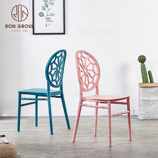 RonGroup Wedding Outdoor  Furniture Leisure Plastic Chair  ( 3 colors)  RNFP124-8