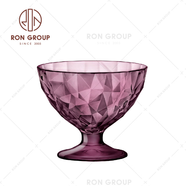 Fashion style mini clear colorful juice glass cocktail cup 