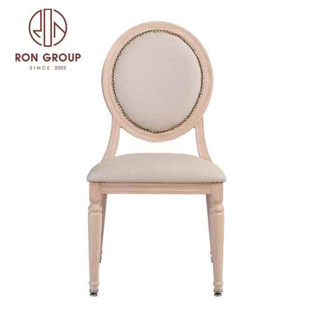 Design aluminum dining wedding metal event french louis chairs for sale