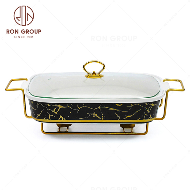 RNBF2205-10 Wholesale stove wedding supplies Square Ceramic warmer catering buffet stoves