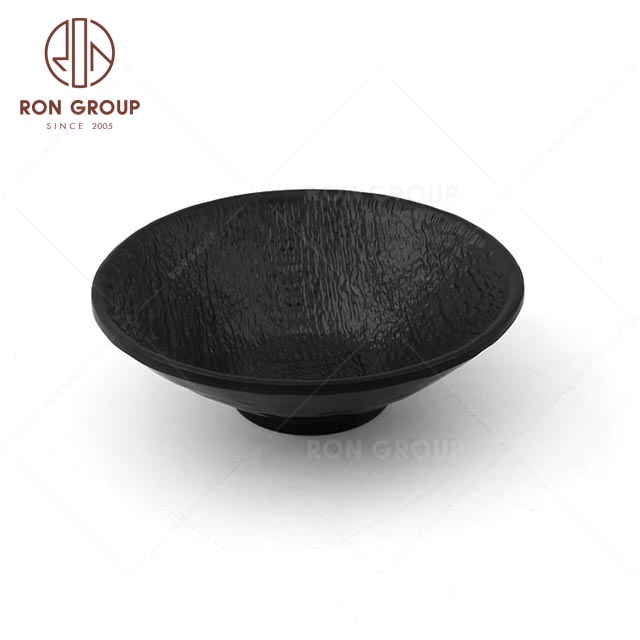 MN5043 Cheap Unbreakable Plastics restaurant Party Tableware Melamine trumpet bowl For Sale