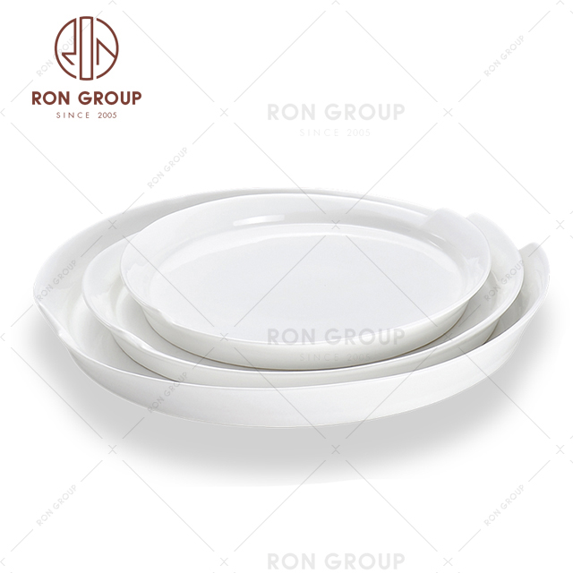 Modern Luxury dry fruits plate decoration Nordic fruit ceramic plates 