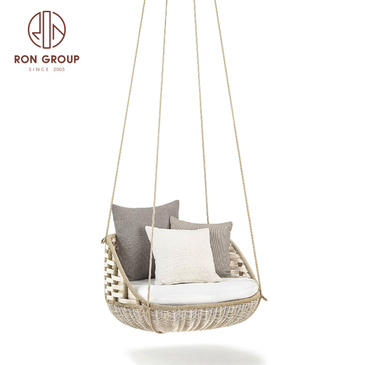 Outdoor comfortable heavy duty garden hanging rope hammock Patio Swings