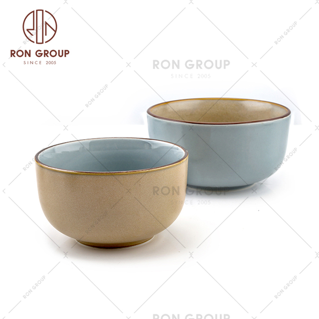China supplier 5 6 inch large porcelain bowl good quality ceramic bowls and plates