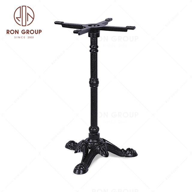Best price french bistro table base strong coffee table stand outdoor usage