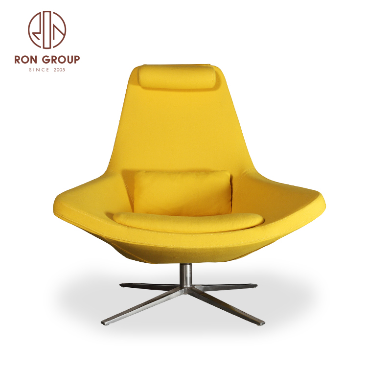 Chinese lounge furniture used luxury hotel restaurant swivel leisure dining chair