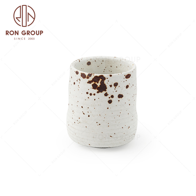 RNPC609-04111 Factory Wholesale Splash ink Style Restaurant Hotel Bar Cafe Wedding Cup