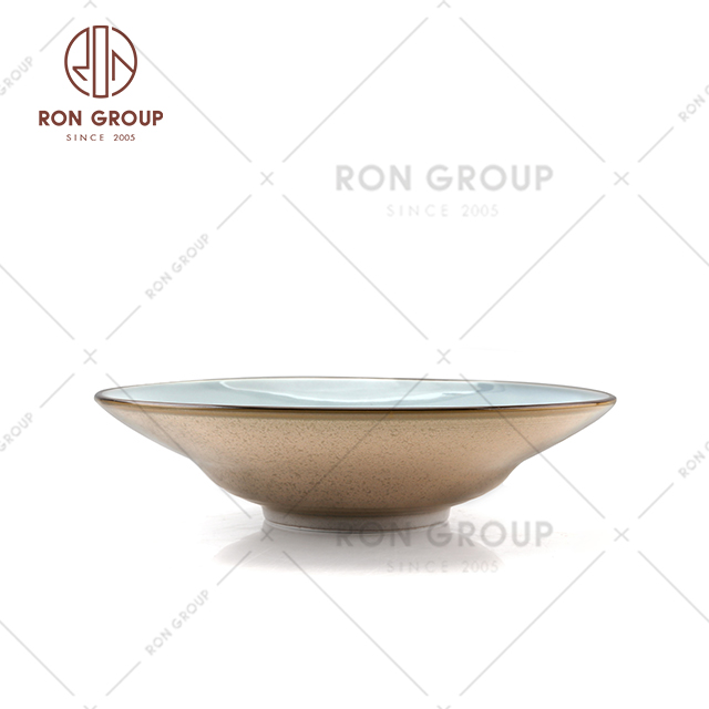 Luxury Ceramic Plate Porcelain Dinner Plates Bowl for Wedding or Birthday Party