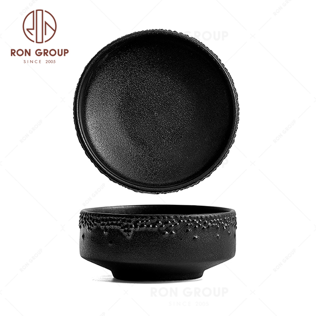 RNPCG2201-2202 Wholesale FAFARTC Series Restaurant Hotel Bar Cafe Wedding Black Bowl