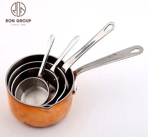 Good Quality Satin Polishing Soup Cooking Stainless Steel Sauce Pot Set