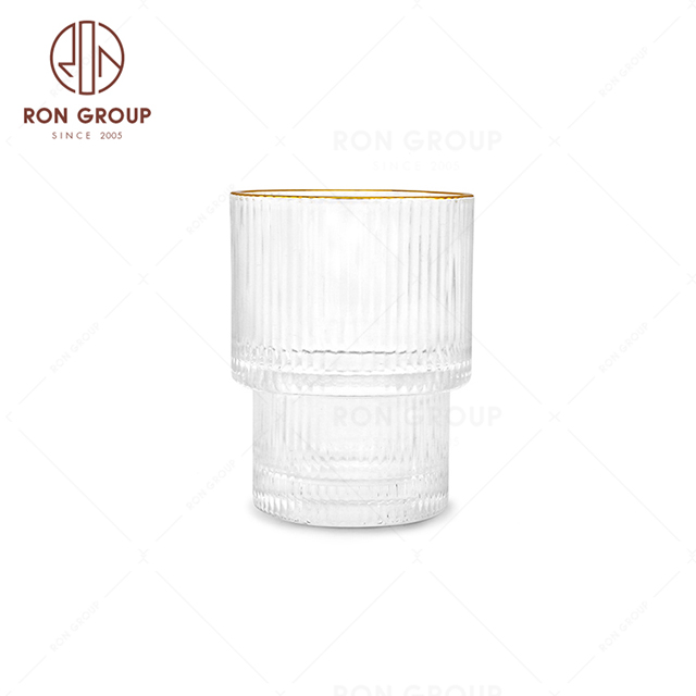 Factory wholesale handmade wedding stemless drinking water glass whiskey cup