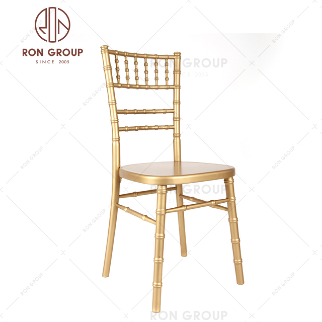 Tiffany stacking wood chiavari chair for wedding