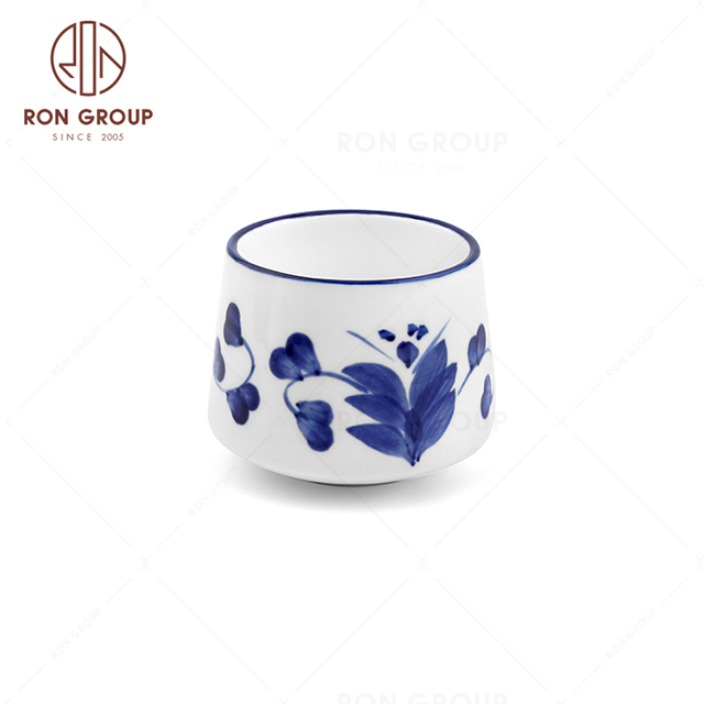 RNPCE136-Wholesale Rattan Flower Style Restaurant Hotel Bar Cafe Wedding Tea Cup
