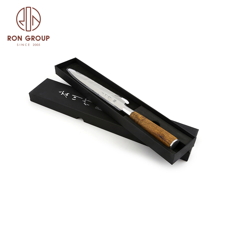 Professional 8Cr stainless steel Japanese kitchen knives set with wood handle