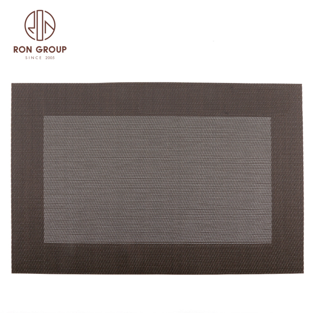 Waterproof  Restaurant PVC Kitchen Table Rectangle Placemat Place Mat 