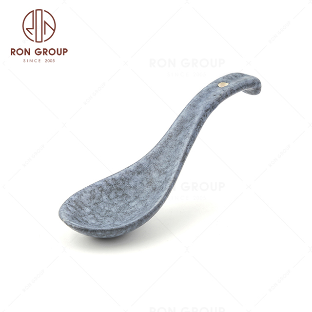  Hotel Restaurant Use Ceramic Good Quality Serving Rice Soup Spoon