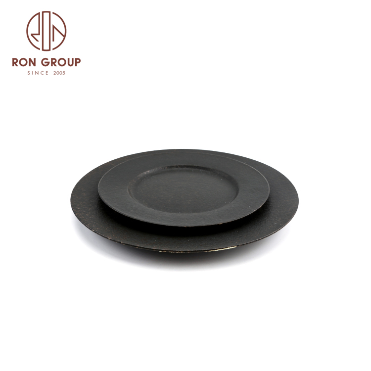 Elegant Ceramic Dinner Dishes Tableware Porcelain Plates For Wedding Catering