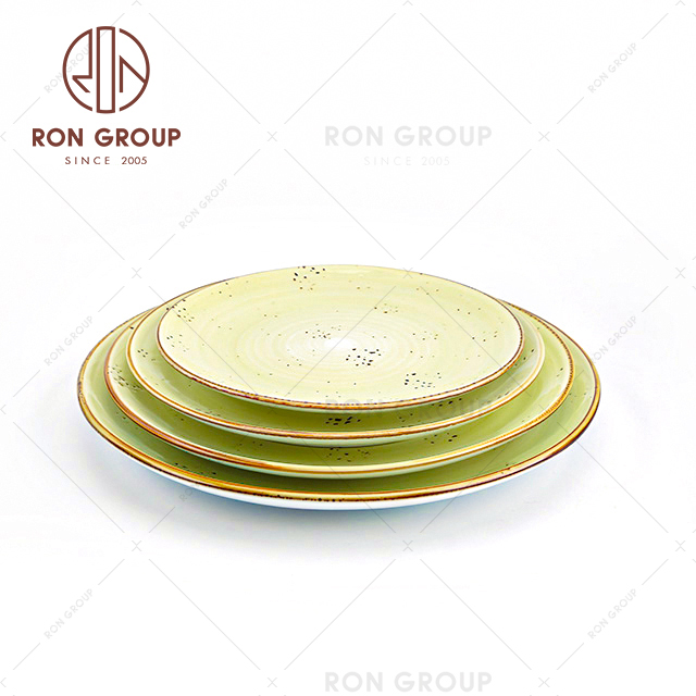 wholesale hotel unbreakable crockery porcelain plates 