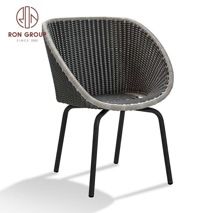 High quality cane furniture garden dinings table chairs wicker furniture sets 