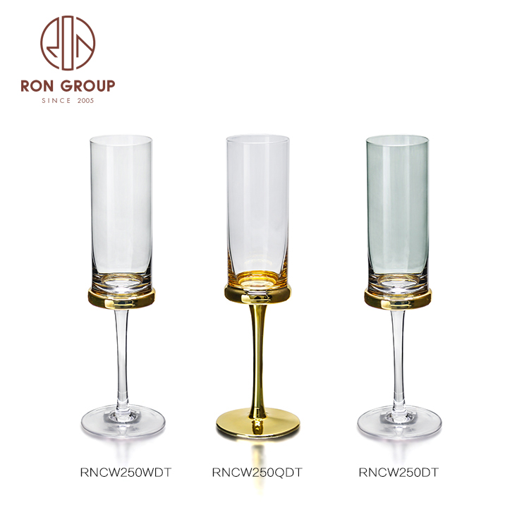Goblet Wine Glass Lead Free Crystal Glass Wedding Glassware