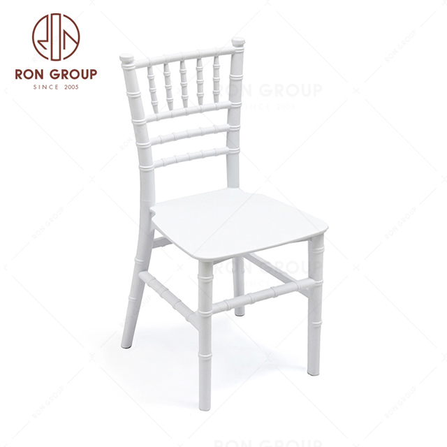 Party wholesale kids used plastic white chiavari tiffany children chairs