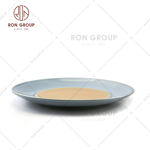 ​Wholesale restaurant use steak dishes set high quality ceramic dinner plate