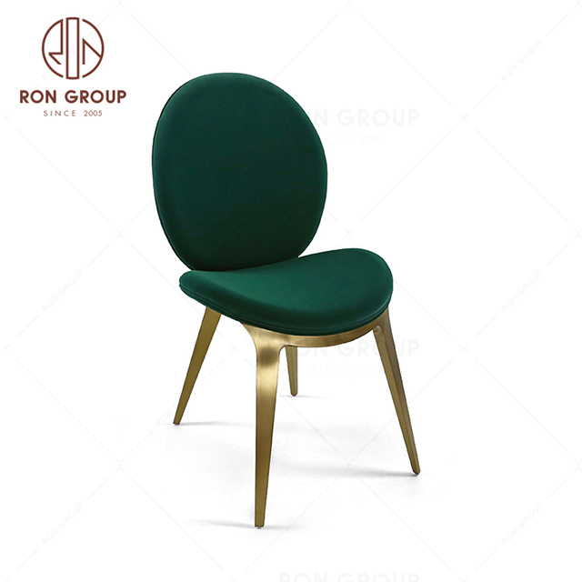 RNFC115-1 Hot selling Wedding Indoor Furniture Metal  Dining Chair
