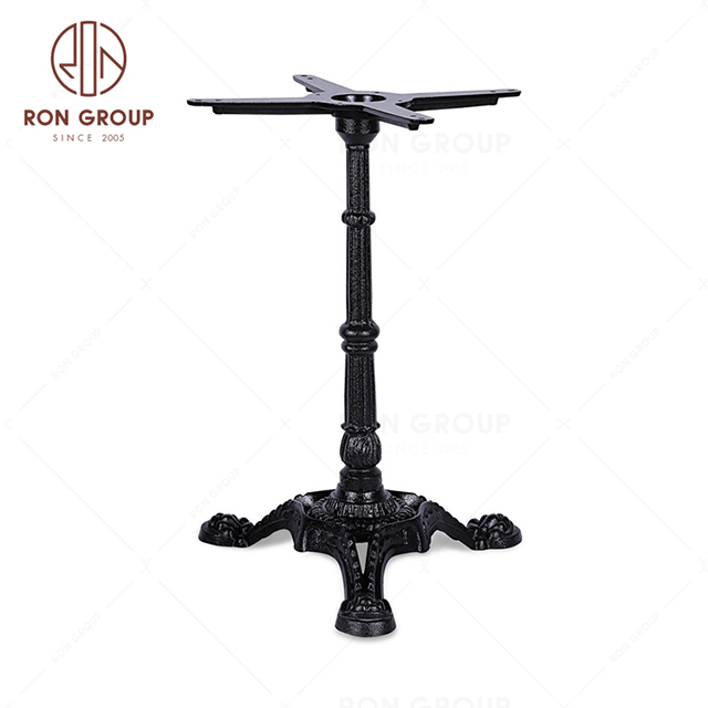 Hot sale black vintage metal table base
