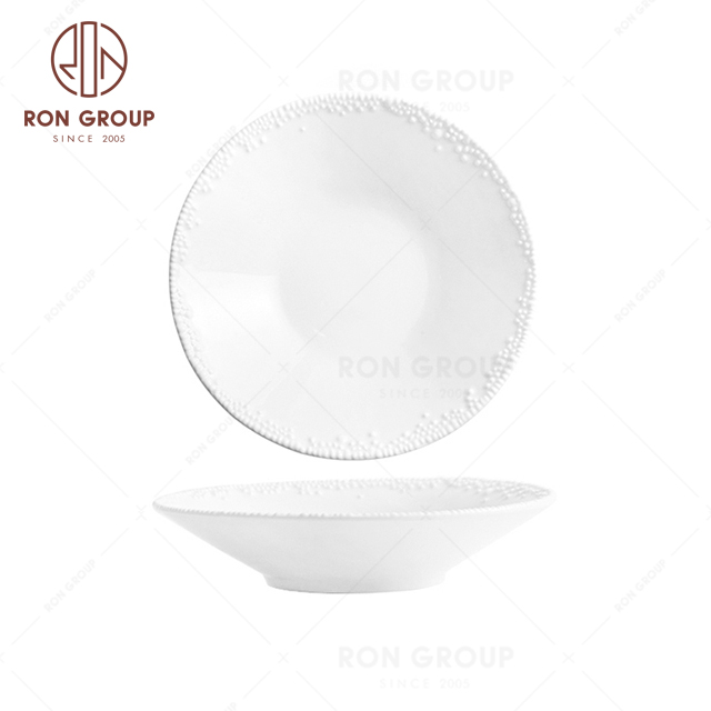 RNPCG2212-2213 Hot Selling FAFARTC Series Restaurant Hotel Bar Cafe Wedding White Hat Shape Bowl