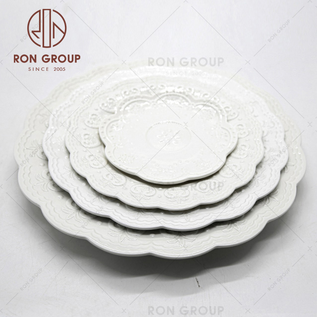 kitchen crockery dishes restaurant dinner for weddings dishes ceramic plates