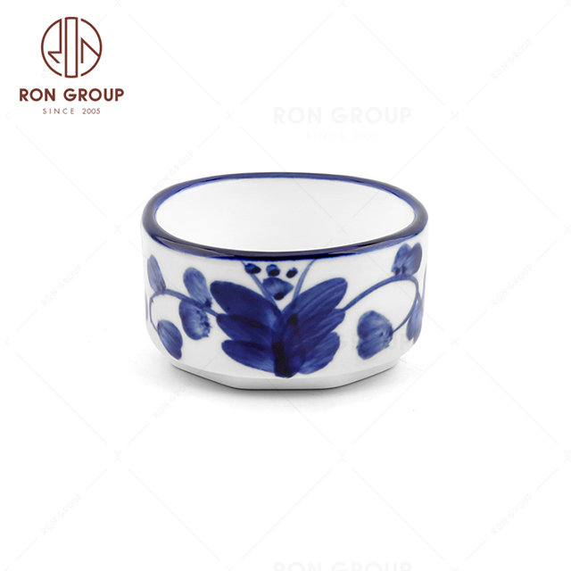 RNPCE009-Factory Wholesale Rattan Flower Style Restaurant Hotel Bar Cafe Wedding Ramekin