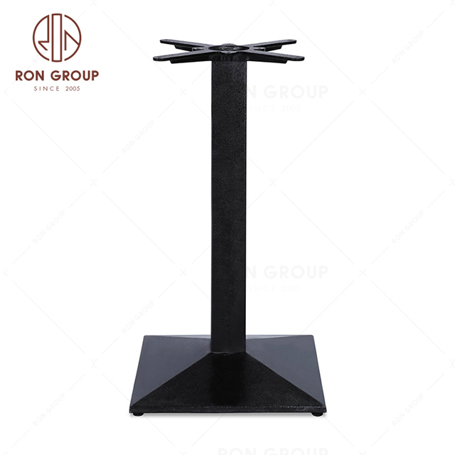 Minimalist Decorative Wrought Iron Metal Dining Table Leg Feet Base