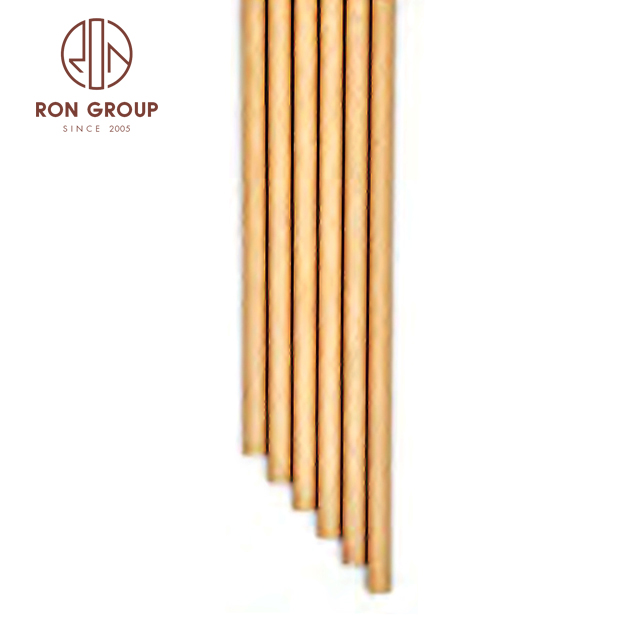 Customized biodegradable plain gold paper drinking straw for party decoration