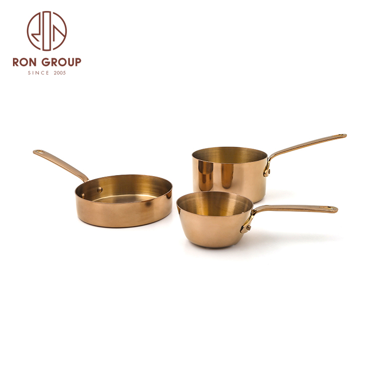 Factory stainless steel sauce pan korean pot cookware kitchenware china